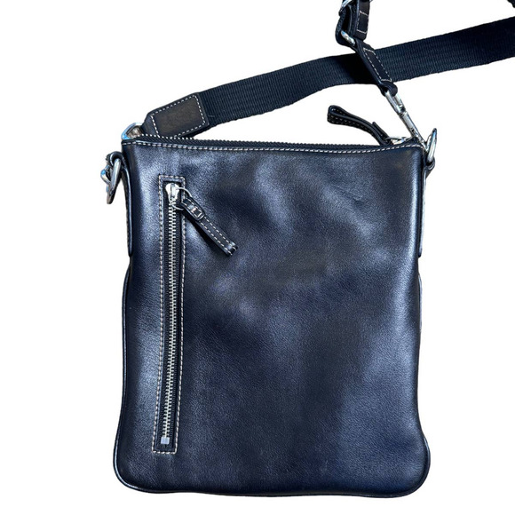 Y2K Coach Hamilton Black Leather Crossbody Bag Vintage - Picture 7 of 7